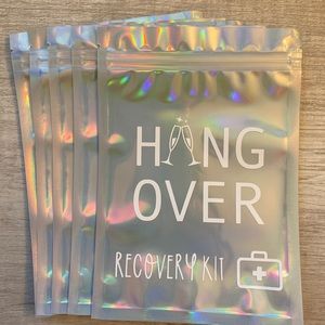 Hangover recovery kit baggie